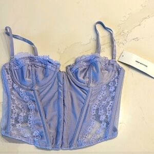 (NWT) UO Lilac Corset Top